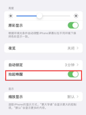 谷城苹果授权维修站分享iPhone轻点无法唤醒怎么办