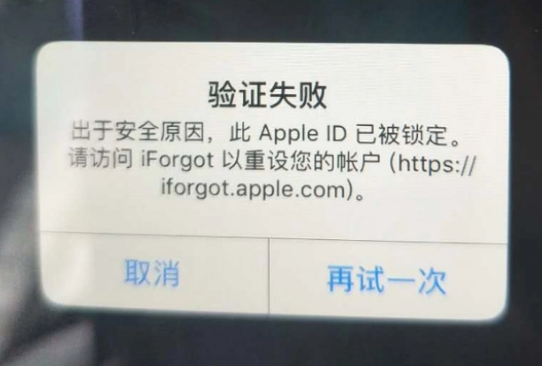 谷城iPhone维修分享iPhone上正常登录或使用AppleID怎么办 