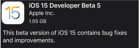 谷城苹果手机维修分享如何升级到iOS15.0 beta5 