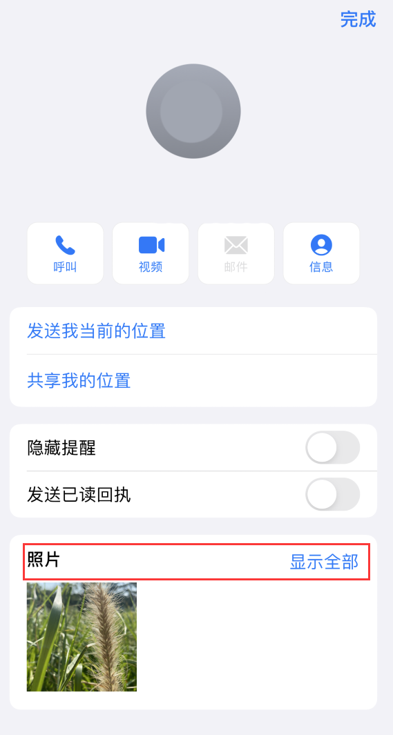 谷城苹果手机维修分享如何快速查找 iMessage 信息中的图片等附件 