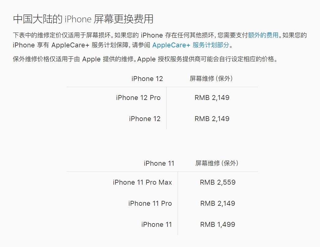 谷城苹果手机维修分享iPhone 12/12 Pro 更换屏幕多少钱 